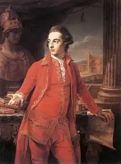 Sir Gregory Page-Turner, 3. baronet, kolem 1768, soukromá sbírka