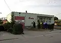Hasičská zbrojnice a obchod