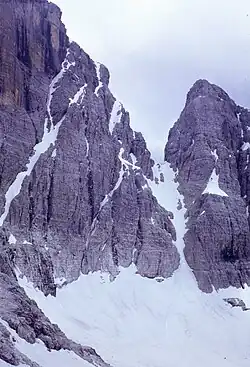 Popera, Busa di Dentro, Forcella Alta di Giralba
