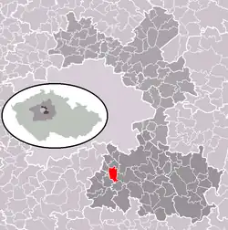 Popovičky na mapě