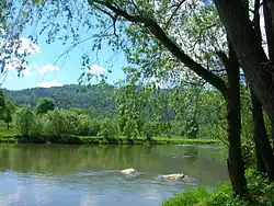 Řeka na hranici