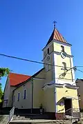Věž kostela svatého Štefana Krále