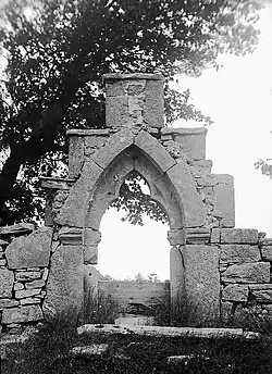 Portál ke kostelu, Fide, 1915