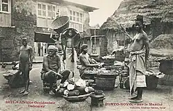 Porto-Novo-Sur le marché