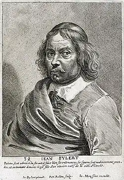Jean Bylert, rytina podle autoportrétu, autor Pieter de Bailliu