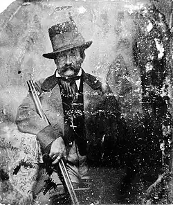 Portrét muže, asi 1855, hyalotypie