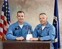 Zleva: Scott, Armstrong