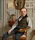 Malíř Frederik Hansen Sødring (1832)