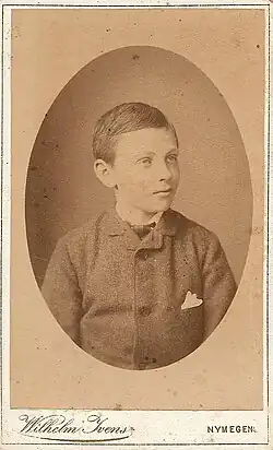 Portrét chlapce, ateliér Wilhelma Ivense