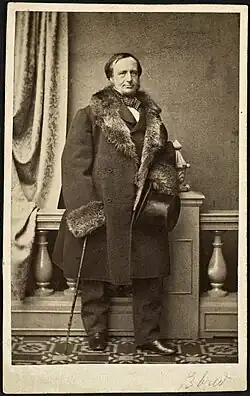 Peter Andreas Munch, asi 1860, studio Olsen & Thomsen