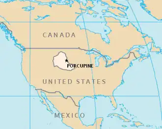 Poloha Republika Lakota