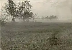 Krajina v mlze, 1905