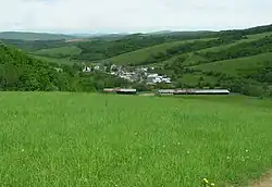 pohled na obec