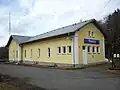 Výpravní budova, pohled z ulice