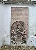 náhrobník Volfa Kryštofa z Lichtenštejna