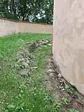 Pozůstatky podkovovité apsidy