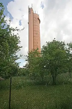 Práčov vodárenská vyrovnávací věž