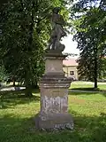 Prčice, socha svatého Isidora.jpg