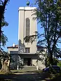 průčelí kostela
