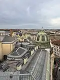 Prašná brána - výhled směr Revoluční ulice