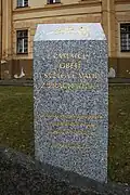 Detail památníku