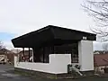 Tribuna velitele na nástupišti