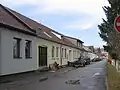 Původní budova – ošetřovna a prostory JBZ