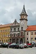 Pohled na Novou radnici z Velkého náměstí