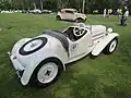 Praga Alfa 1800 roadster, zadní pohled