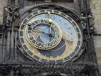 Stroj času Casseopeia, který se objeví v 9. dílu mangy je svým vzhledem podobný pražskému orloji.[15]