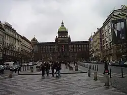 Národní muzeum na Václavském náměstí v Praze