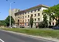 Obytné domy v ulici Novodvorská
