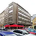 Nájemní dům s obchody, Praha 1, Lodecká 3, spolu s Františkem Zelenkou