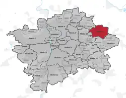 Praha 20 na mapě