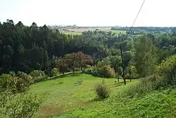 Krajina nad údolím Dalejského potoka