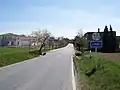 Lipany ze silnice od Benic