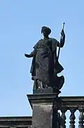 Alegorie "Vzduch" na budově Národního muzea (1888)