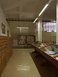 Chodba Slovanské knihovny – v současnosti[kdy?] prochází prostory rekonstrukcí
