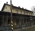 stanice Praha-Řeporyje, pohled z kolejiště