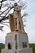 Přední Kopanina - Nebušice: socha svatého Václava