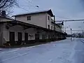 Nádraží Praha-Vysočany, stará budova, jižní strana