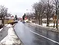 Ulice K Hrnčířům v Šeberově, směr Jižní Město