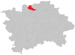 Bohnice na mapě