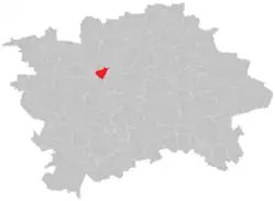 Malá Strana na mapě