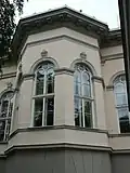 Letenský zámeček - detail fasády