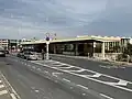 Autobusový terminál u stanice (říjen 2024)
