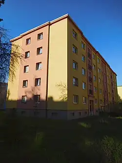 sídlo školy - Nučická 9, Praha - Strašnice