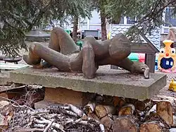 Plastika v ulici Teplická, Praha - Střížkov
