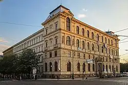 Budova VŠUP a Taneční konzervatoře