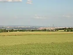 Pohled na Prahu od Horoměřic